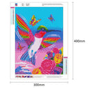 5D DIY Full Drill Diamond Painting Flying Magpie Cross Stitch Mosaic Kit