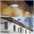36LED Solar Powered PIR Motion Sensor Garden Outdoor Security Wall Light 2000mAh