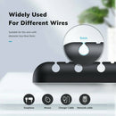1x 5Clips USB Charger Cord Holder Cable Holder Wire Clip Sticky Desk Accessories