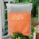 Matte Frosted Travel Pouch Storage Bag Sealed Waterproof  Bag 14x20cm