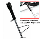 Universal Black CNC Motorcycle Kickstand Side Stand Adjustable Leg Prop Po TOI