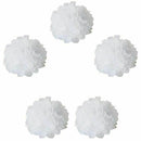 30pcs paper flower pompom ball hanging wedding party decor 8/10/14 inch whi A8C5
