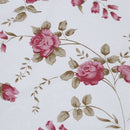 Pastoral Round Table Cloth PVC Plastic Table Cover Flowers Printed tableclo