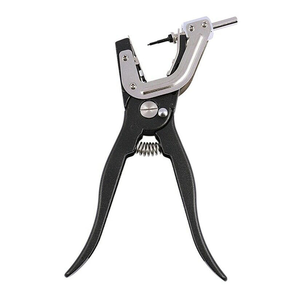 Practical Cattle Metal Goat Ear Tag Animal Tool Plier for Cattle Cow Pig Go M4A9