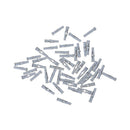 50X Nylon Plasterboard Drywall Wall Plug For Window Door Frame Concrete M6x35 MO