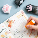 Cat Claw Decor Correction Tape Stationery Office Correction Top Tape Studen P0U3