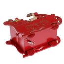 Xmas Music Box Christmas Clockwork Sleigh Santa Claus Kids Toys Wind Up Red