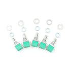 5Pcs 5Pin RV097NS Single Linked Potentiometer B10K for Audio/Amplifier   Z