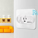 [2 in 1] Mini Wi-Fi Smart Plug Dual Sockets 16A Max Load Smart Outlet W6O6