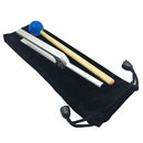Durable Aluminum Alloy 528Hz Tuning Fork W/ Mallet Set For Meditation Prayer