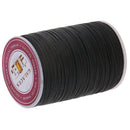 2 Roll Round Braided Polyester Waxed Threads for Leather Bags Luggage Sewing
