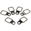 6pcs Steel D Ring Tie Downs for Jeep Wrangler Trunk Cargo