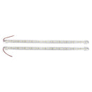 2 Pcs Aluminum Alloy Rigid LED Strip Rod Light Waterproof 12V 50CM white F2T6