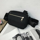 Men Chest Bag Small Hip Hop Streetwear Functional Chest Bag Cross Shoulder