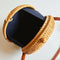 Fashion Explosion Straw Circle Bags Women Summer Handwoven Bali Round Retro P3F5