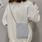 Retro Plush Shoulder Messenger Bag Women Money Purse Mini Clutch (Style 1)