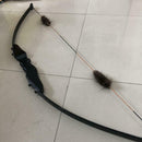 Durable Archery Bow String Silencer Vibration Dampener - Artificial Beaver Hair