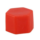 New Arrival 20 Units 19mm Silicone Car Wheel Rims External Screws Nuts Scre