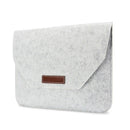 Voground Laptop Sleeve Compatible 13 Inch Macbook Air,Wool Felt Material Br Y8S8