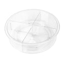 Rotating Spice Storage Rack Tray Turntable Kitchen Cabinet Jar Holder Organizer