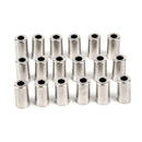 100pcs Bicycle Housing End Caps Bike Ferrules Ferrule Part Brake Bike Cable J6W2