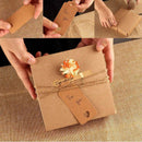 Valentine's Day Gift Pendant 100p 4 cm x 9 cm kraft labels tags geschenkanh