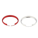 2 Pieces Alumnium Smart Key Fob Ring Trim Cover Protector for Mini Cooper R55