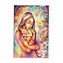 Mother & Child 5D Diamond Painting Art Kit Square Displays For DIY Craft Decor