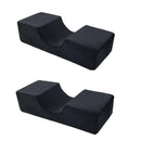 Soft Eyelash Extension Pillow Washable Comfortable Grafting Neck Pillows Black