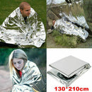 Waterproof Emergency Solar Blanket Survival Safety Insulating Mylar Thermal Heat