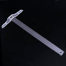 12'' 30cm Plastic Metric T Square Double Side Ruler Tool Measurement Measuring