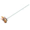 Multicolor Garden Butterflies on Sticks x10. Dia 7cm;Single layer butterfly