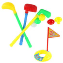 Golf Putter Set Kids Plastic Golf Outdoor Game Kit Club Caddy Ball Fun Play3 Kw