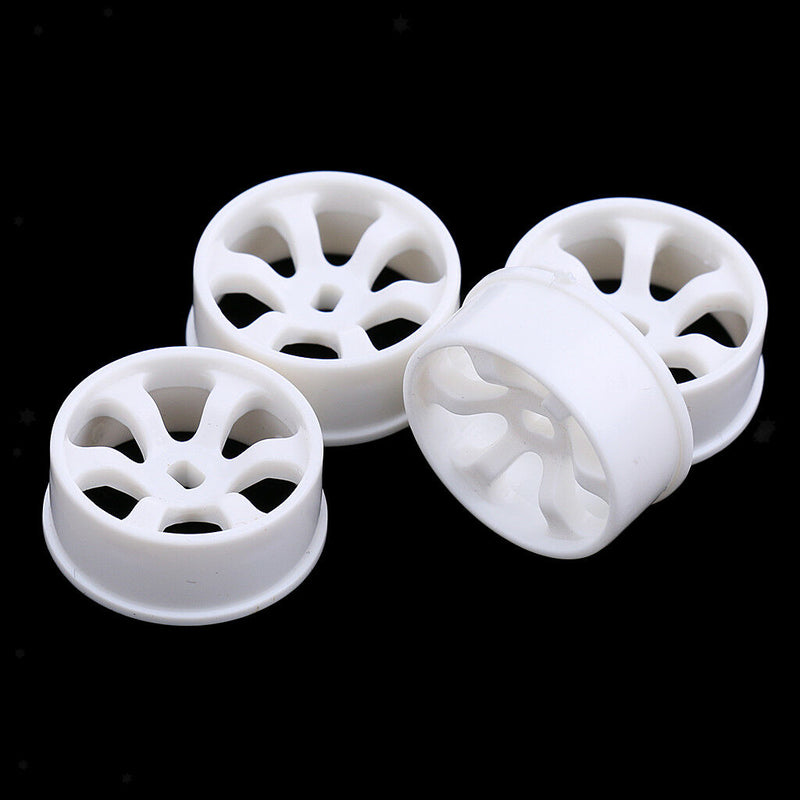 4pcs White Wheel Rim for WLtoys K969 K989 P929 1/28 RC  Car Replacement