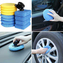 13Pcs Blue Microfiber Foam Soft Pads Waxing Buffing Polishing Foam Cleaning Pads