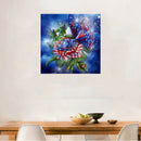 5D Diy Diamond Painting Scenery Flower Butterfly Accessory Full Drill Squar