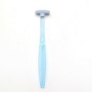 1xplastic tongue tounge cleaner scraper dental care oral hygiene mouth Bj