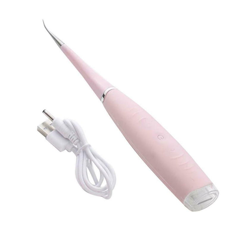Oral Clean Sonic Ultrasonic Scaler Handpiece Tooth Whitening Scaling Pink