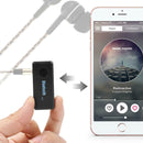 Car Home 3.5mm AUX Wireless Bluetooth Stereo Music Receiver Adapter A