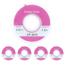 5PCS 5ft 2.0mm Desoldering Braid Solder Remover Sucker Flux Wick Cable Wire