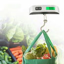 50kg/110lb Digital Electronic Luggage Scale Travel Bag Fish Hook Scales (B)