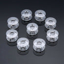 Sewing Bobbins, Plastic Sewing Machine Bobbins, Durable Top Load Sewing Thr S6L7