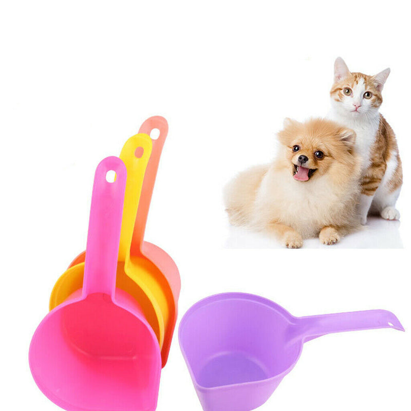 Pet Food Spoon Dog And Cat Food Shovel Measuring Cup Straight Round Scoop
