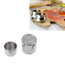 2Pc Artist Portable Brush Washer And Steel Brush Cleaner Single Palette Cup Clip