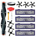 15Pcs for Neato Botvac 75E 758085 Side Brush Filters Vacuum Filter Kit Repl