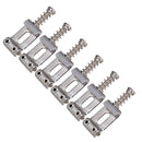 6 Pieces Zinc Alloy Saddles String Set Replacement For Electric Guitar Bridge -