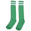 Children Sport Soccer Long Socks High Sock Baseball Hockey Socks (green)