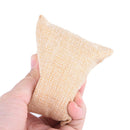 Beige Display Earring Holder Small Linen Pillow Watch Bracelet For Jewelry ME