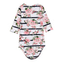 Autumn Newborn Baby Boys Girls Long Sleeve Floral Print Lovely Sleeping Bag