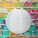 LED Solar Lantern Ball Light Waterproof Outdoor Wedding Festival Decor Lamp